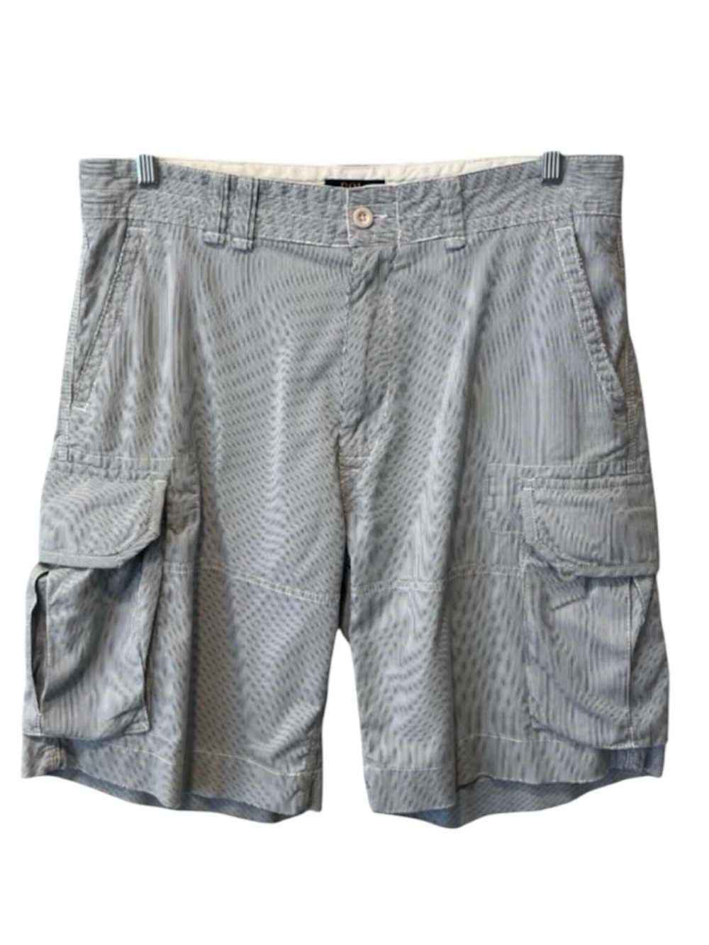 Polo Ralph Lauren preppy classic chino cargo blue & white shorts size 35